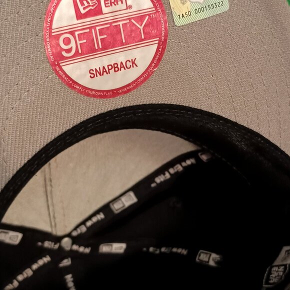 Philadelphia Eagles New Era 9Fifty Snapback NFL Vintage Cap Black/Green - Picture 9 of 12